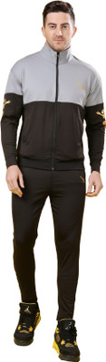 PINCH ELEVEN Self Design Men Track Suit