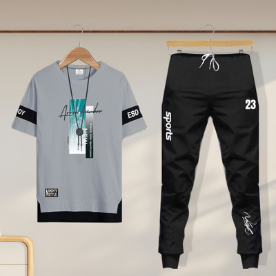 NB Printed Men Track Suit