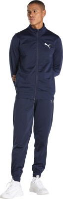 PUMA CR Tracksuit I Solid Men Track Suit