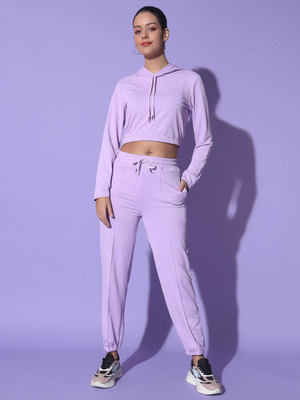 UNICUS APPAREL Solid Women Track Suit