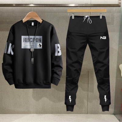 NB NICKY BOY Printed Men Track Suit