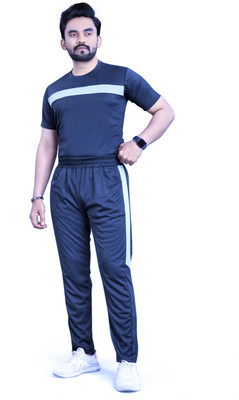 BALUDACLOTHS Solid Men Track Suit