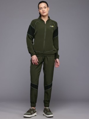 HRX by Hrithik Roshan Solid Women Track Suit