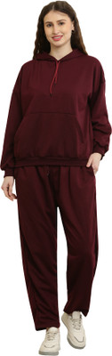 elegance redefined Solid Women Track Suit
