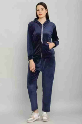 indusia lingeries Solid Women Track Suit
