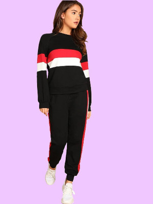 RAKESH CREATION Colorblock Women Track Suit