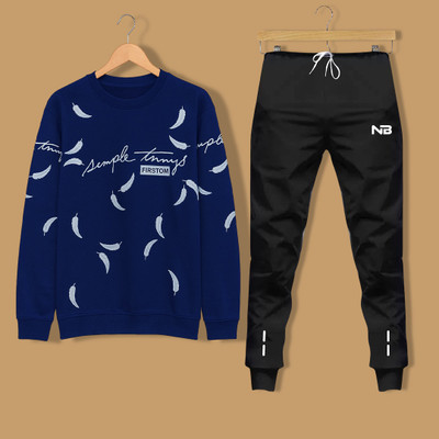 NB NICKY BOY Printed Men Track Suit