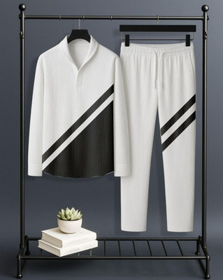 Yuvraah Striped Men Track Suit