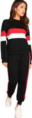 RAKESH CREATION Striped Women Track Suit
