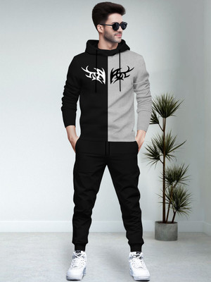 BLIVE Printed Men Track Suit