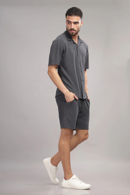 Tribe Solid Men Track Suit