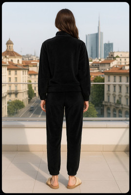 SKG URBAN FASHION Solid Women Track Suit