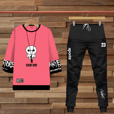 Lieo Trend Printed Men Track Suit