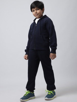 Rute Solid Boys Track Suit