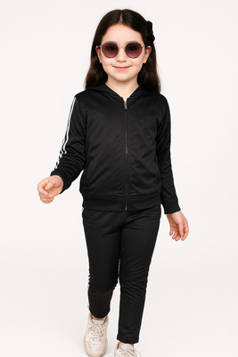HouseOfCommon Solid Girls Track Suit