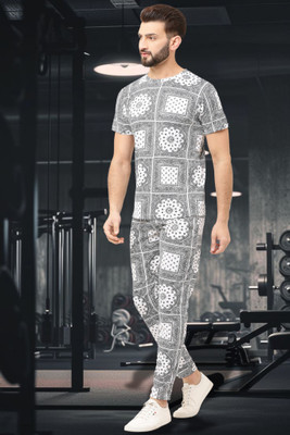 FUBACK Printed Men Track Suit