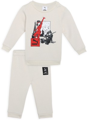 PUMA x MIRACULOUS Jogger Printed Baby Boys & Baby Girls Track Suit
