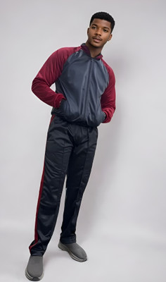ceesh Striped Men Track Suit