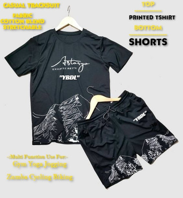 Yobdel Printed Men Track Suit