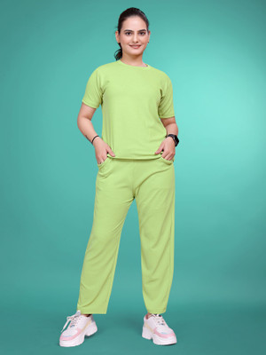 Hercill Solid Women Track Suit