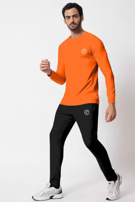 Expert Choice Solid Men & Women Track Suit