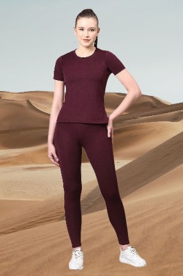 RAKESH CREATION Solid Women Track Suit