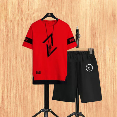 Elite Elegance Apparel Printed Men Track Suit