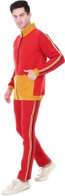 swastika vastram Solid Men Track Suit