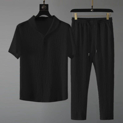 Swara Craft Self Design Men Track Suit