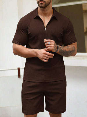 Vogaan Self Design Men Track Suit