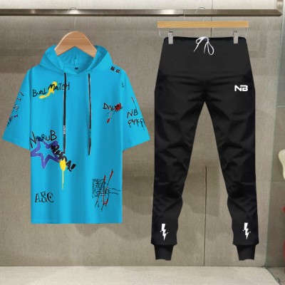 Lieo Trend Printed Men Track Suit