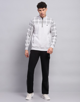 MONTE CARLO Self Design Men Track Suit
