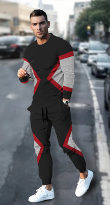 KELONBRO Colorblock Men Track Suit