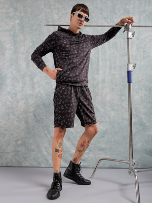 The Indian Garage Co. Geometric Print Men Track Suit