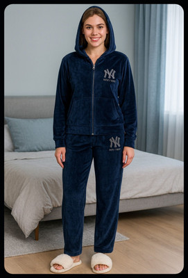SKG URBAN FASHION Solid Women Track Suit