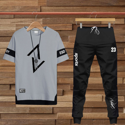 Lieo Trend Printed Men Track Suit