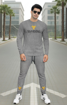 CATCHO Graphic Print Men Track Suit