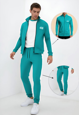 KELONBRO Colorblock Men Track Suit