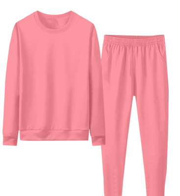 RABBY Solid Men Track Suit