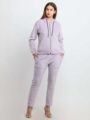 Status Quo Solid Women Track Suit