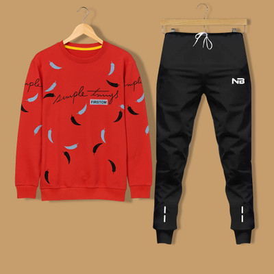 NB NICKY BOY Printed Men Track Suit