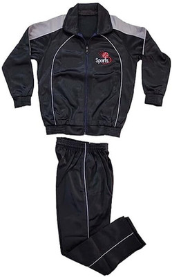 100LUCK Solid Boys Track Suit