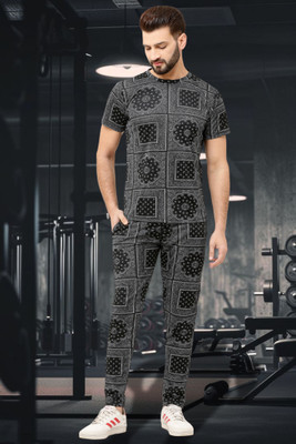 FUBACK Printed Men Track Suit