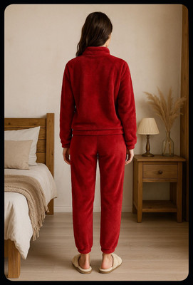 SKG URBAN FASHION Solid Women Track Suit
