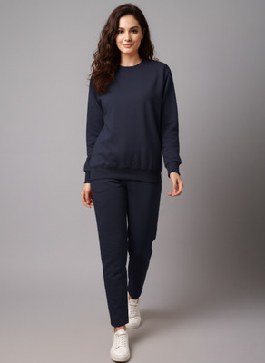 MACK JONNEY Solid Women Track Suit