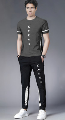 TRIPR Printed Men Track Suit