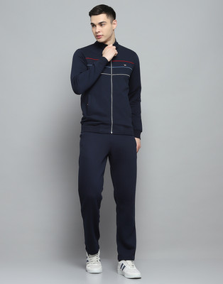MONTE CARLO Solid Men Track Suit