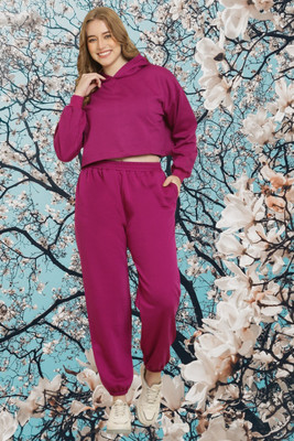 The Unicharm Solid Women Track Suit