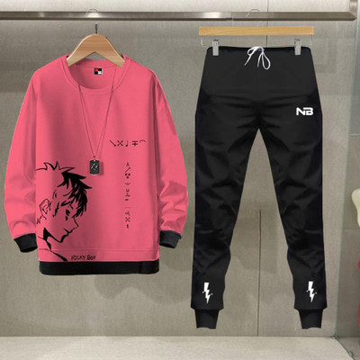 NB NICKY BOY Printed Men Track Suit