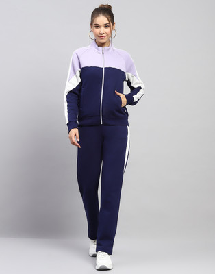MONTE CARLO Colorblock Women Track Suit